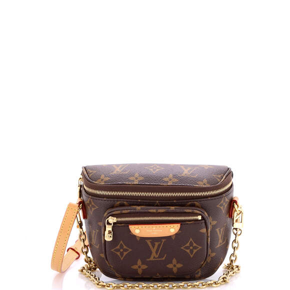 Louis Vuitton Bum Bag Canvas Mini #184928L24B - Picture 1 of 8